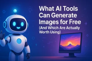 What AI Tools Can Generate Images for Free (And Which Are Actually Worth Using)